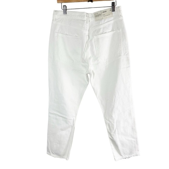 AGOLDE RILEY Crop High Rise Straight Size 30  SLANT - Picture 2 of 13